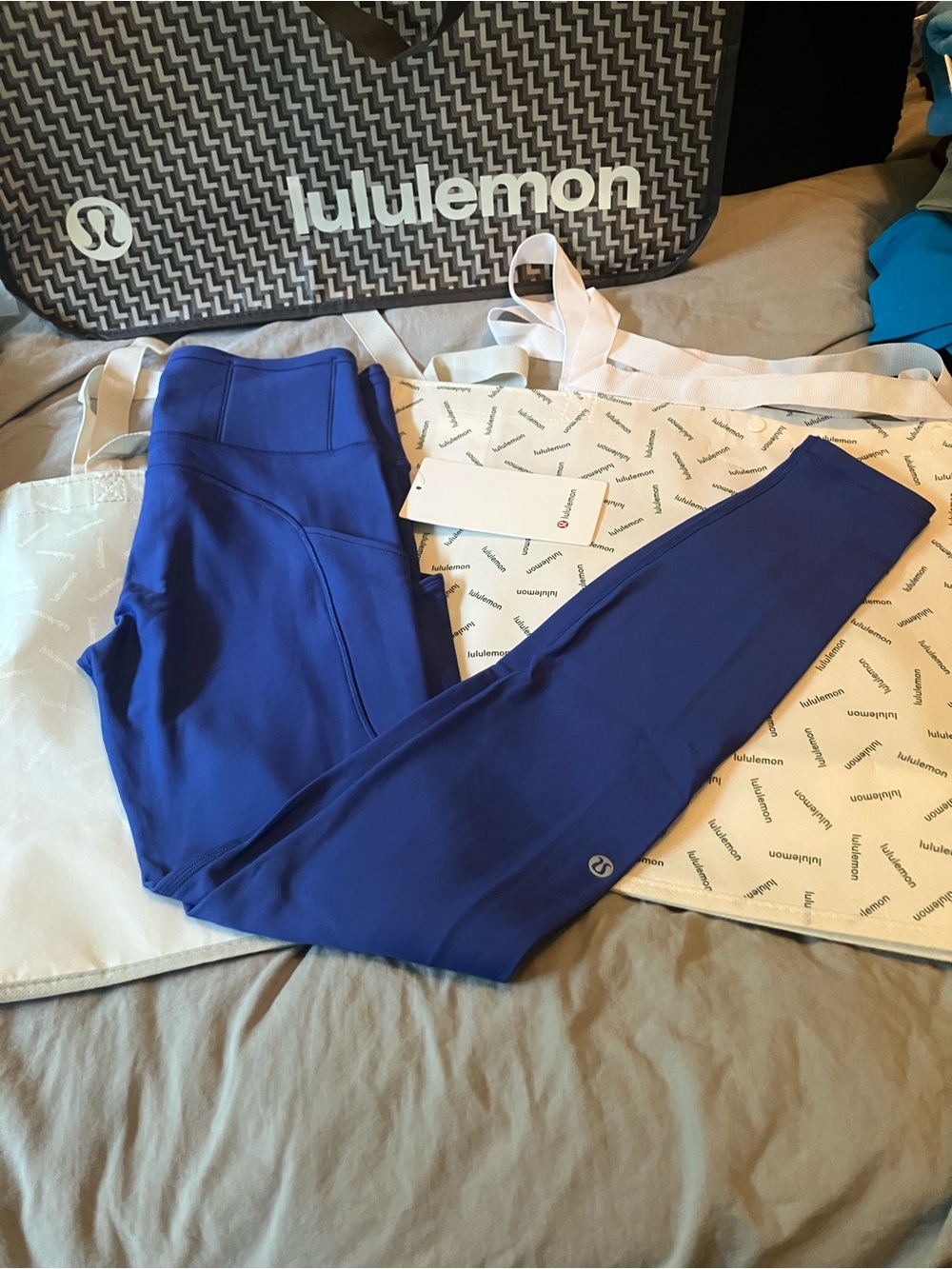 NWT Lululemon Fast and Free High-Rise Tight 28" *Fleece, Sz 6, PSYCHIC